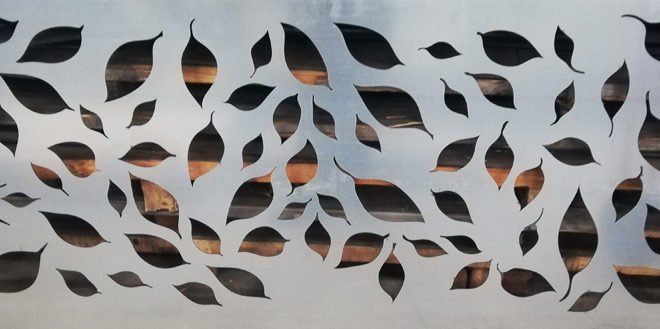 Panneau décoratif alu extérieur sur mesure pour motif design et unique