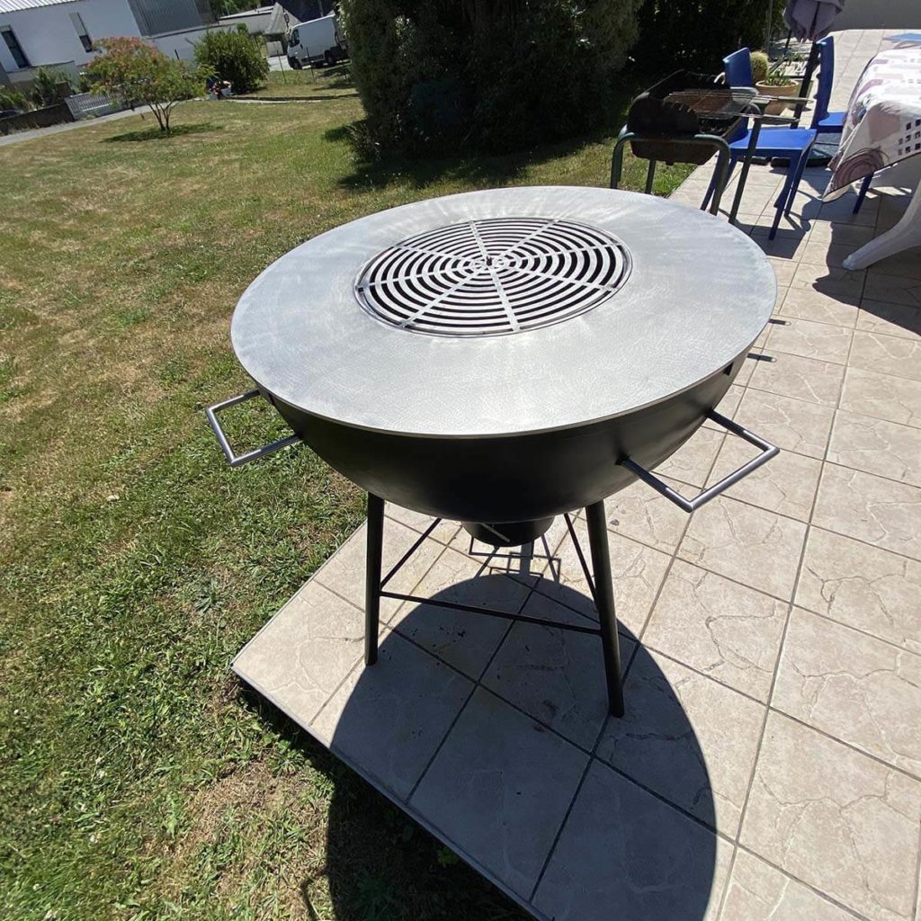 Grille de barbecue sur mesure inox